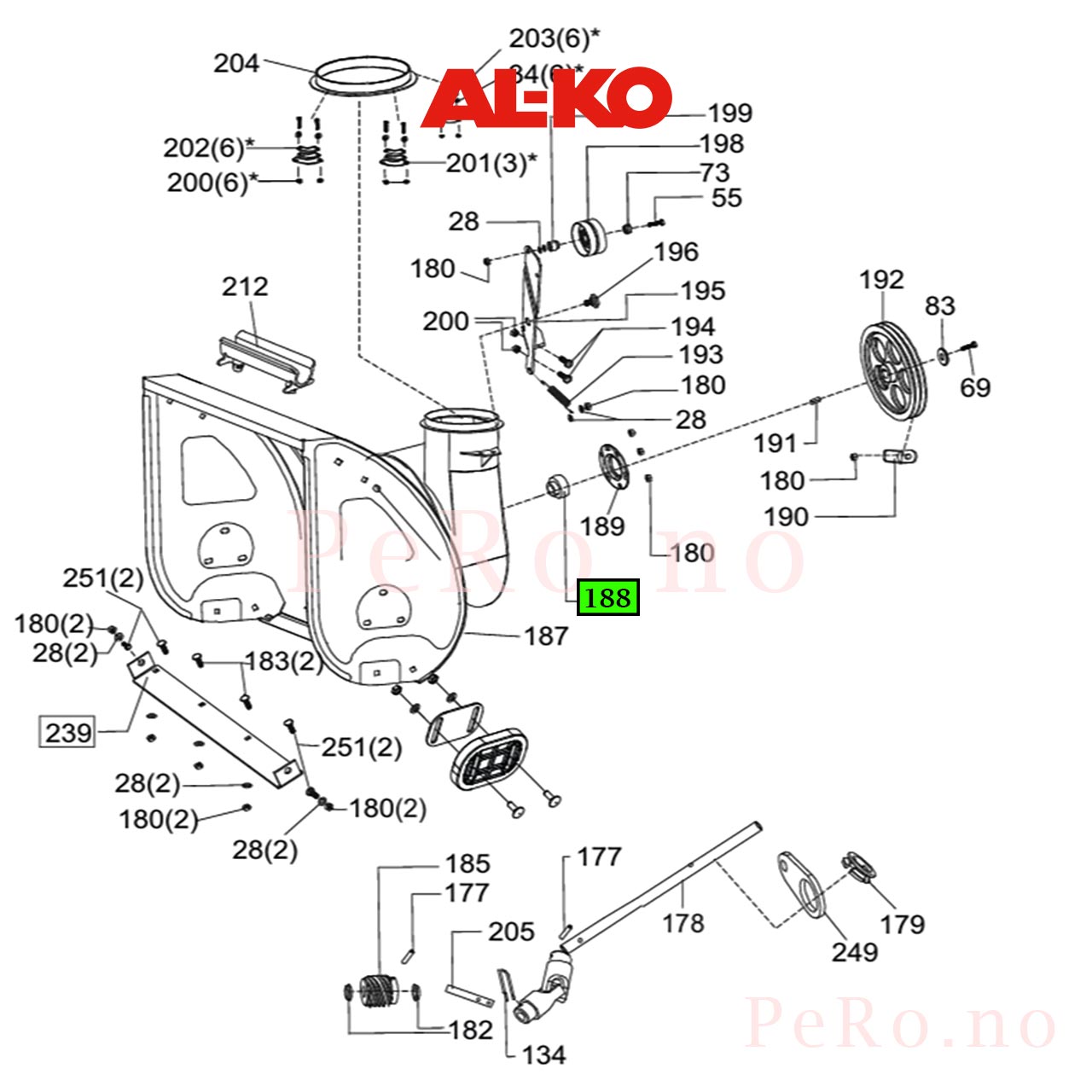 AL-KO lager 413313