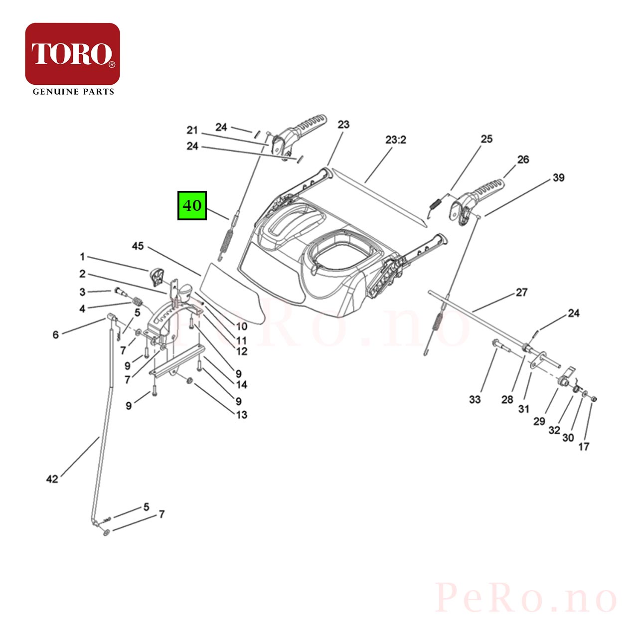 Auger cable 115-5680