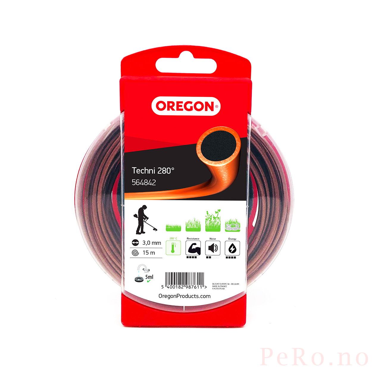 Oregon Trimmertråd Techni 3mm  x 15m