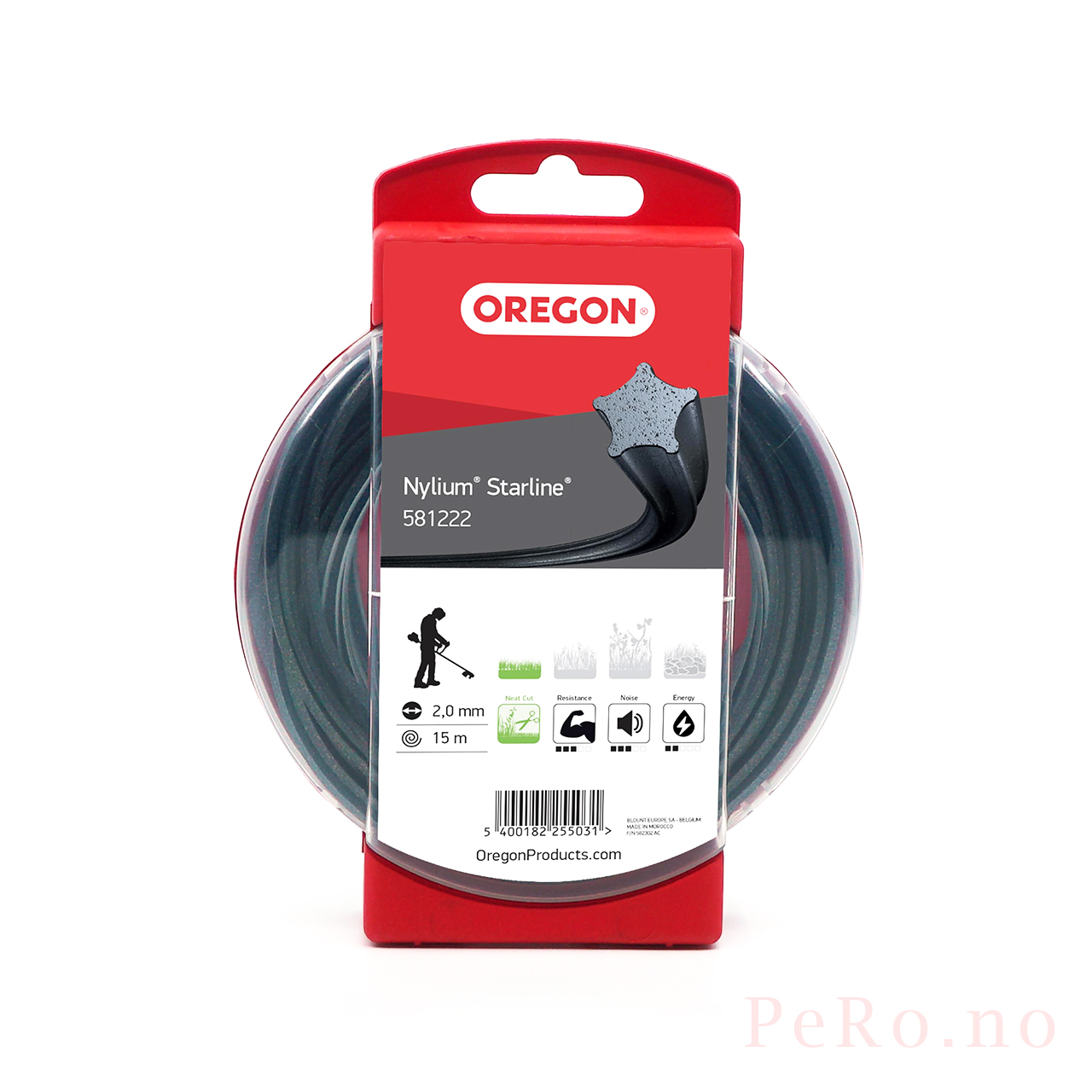 Oregon Trimmertråd Nylium 2mm x 15m