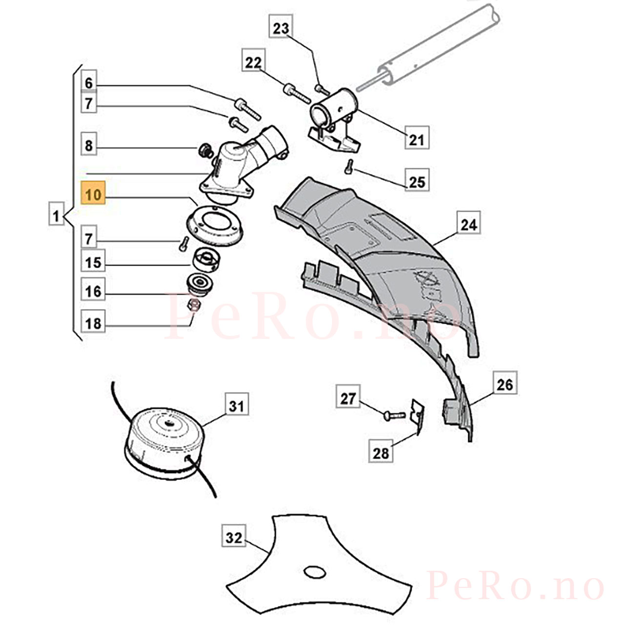 Stiga Head Guard 123670002/0