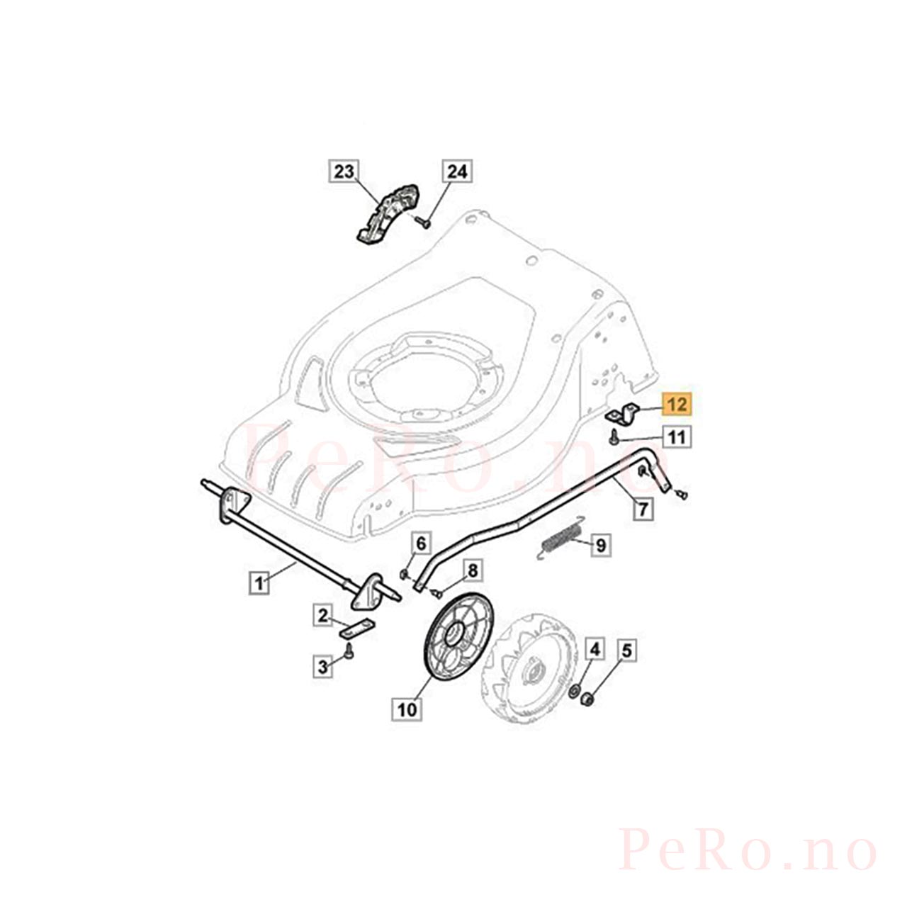 Axle Bracket 322545152/0