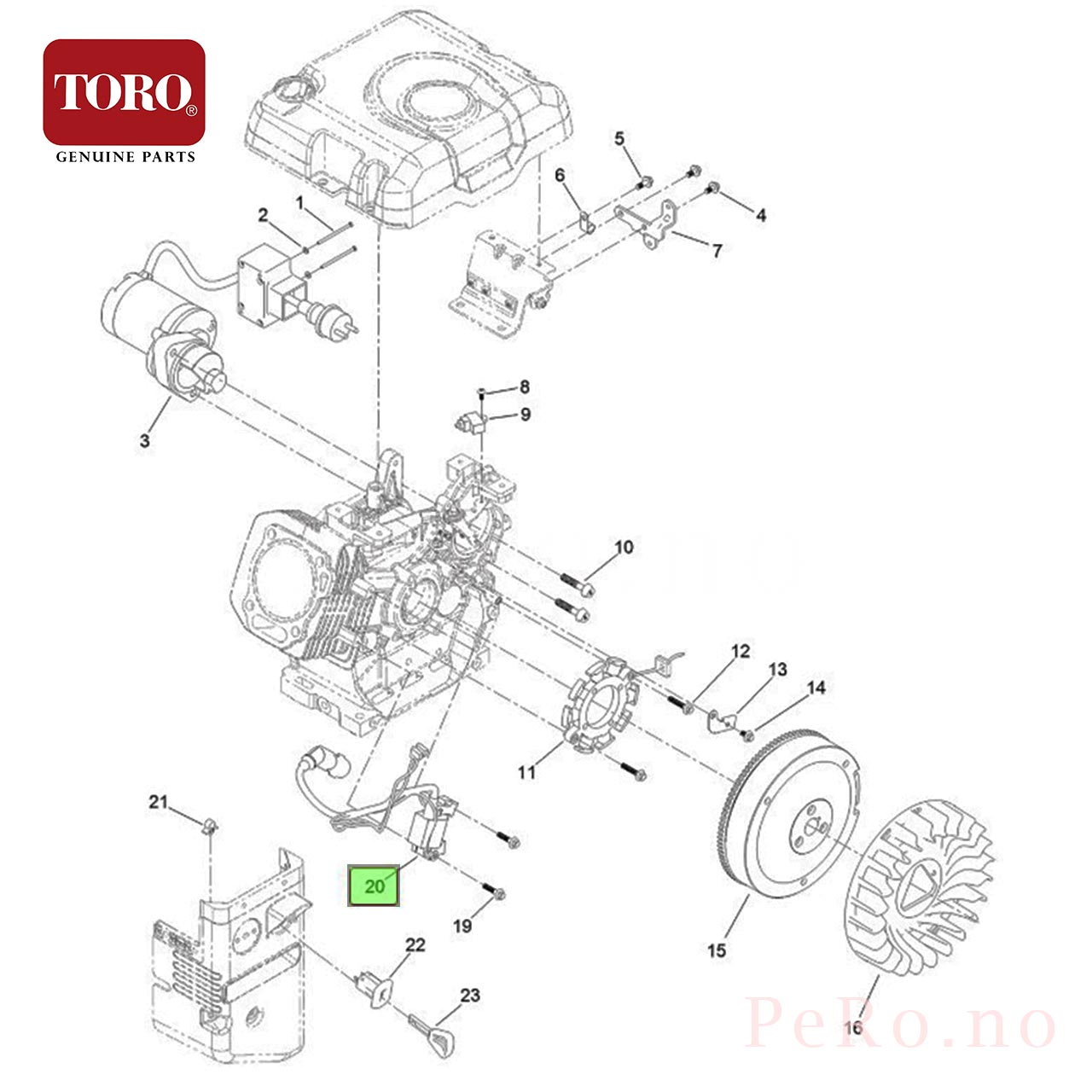 TORO Tennspole 139-0557