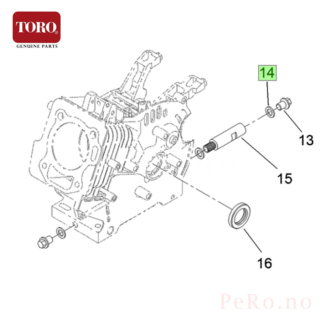 TORO Plain Washer 121-0048