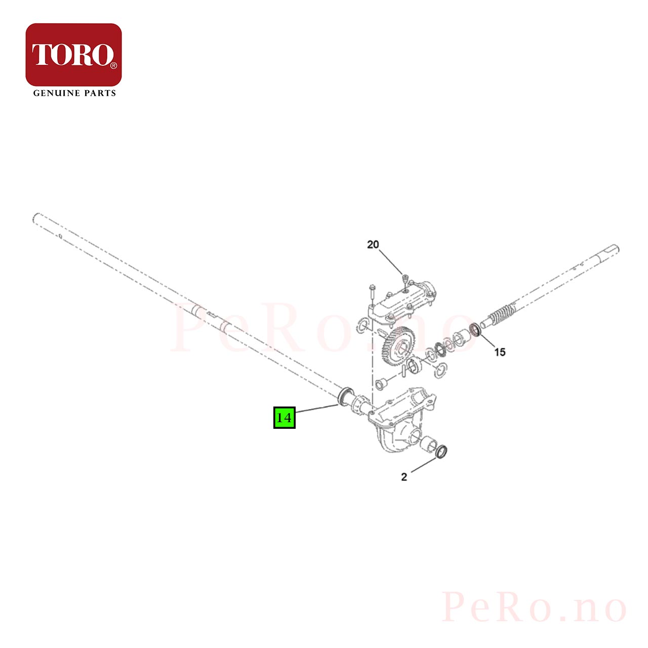 TORO Oil Seal 136-6554