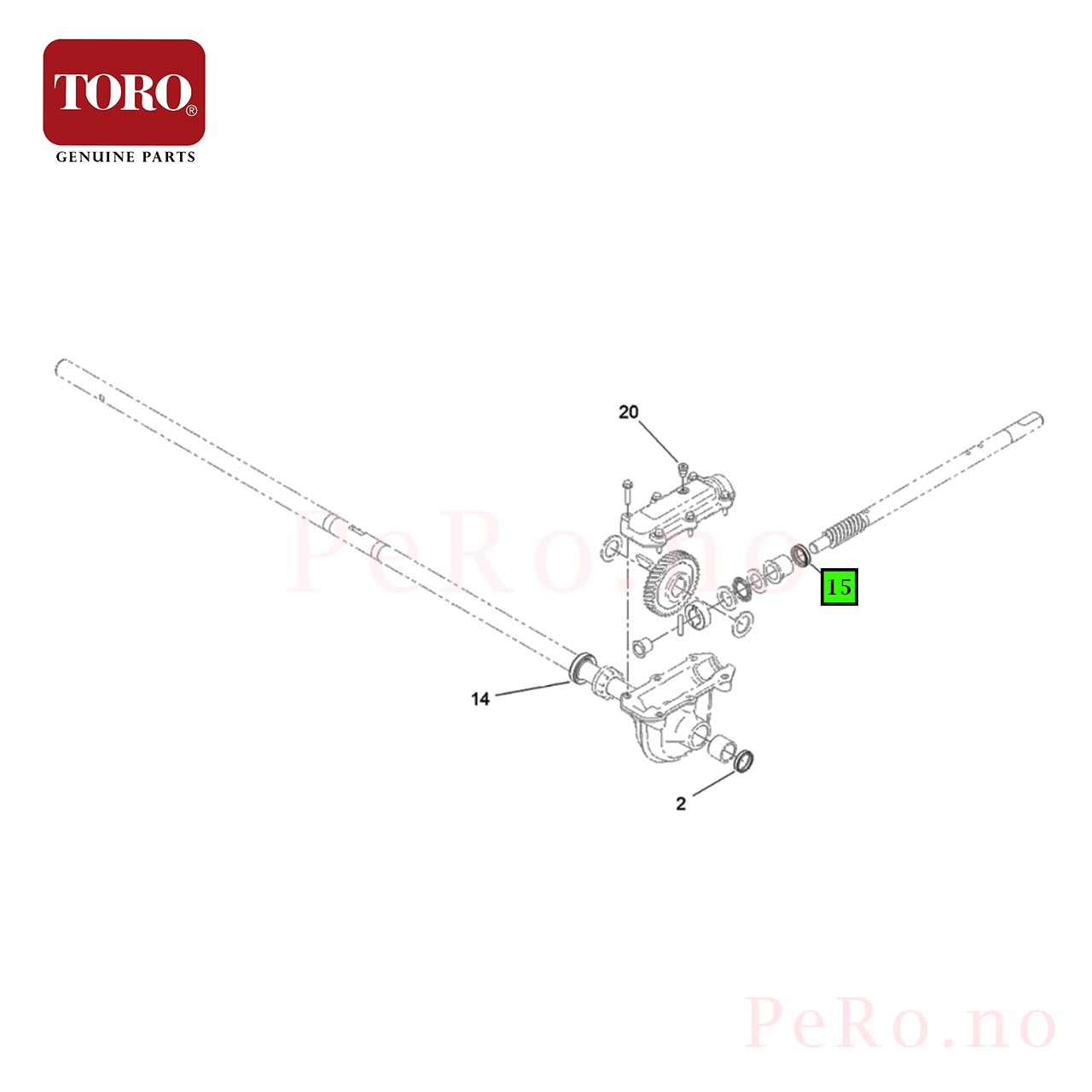 TORO Oil Seal 137-6174