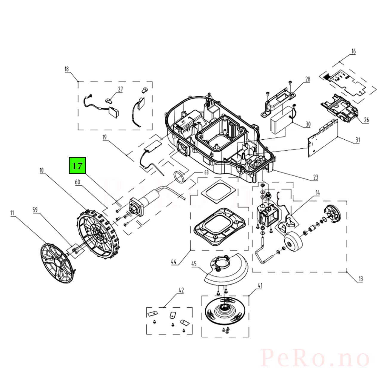 Hjulmotor R0100980-00