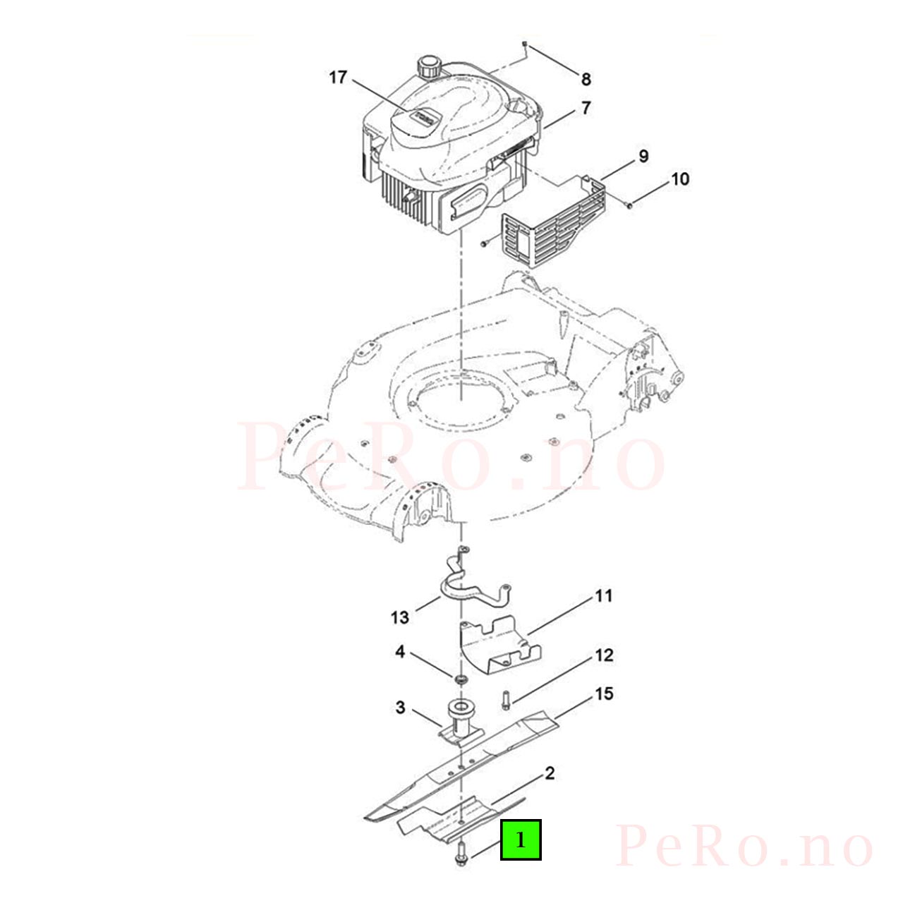 TORO Blade Bolt 125-2466